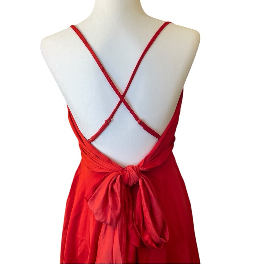 New with tags Hello Molly Red Dress Size Medium - Picture 3 of 9
